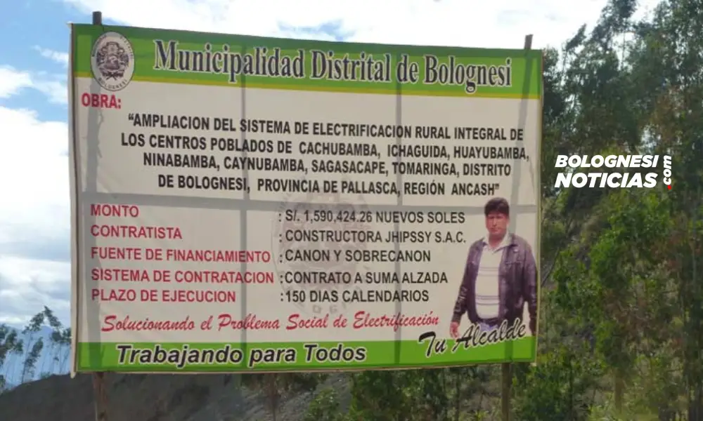 Martín Espinal, acusado de apoderarse de las obras en Pallasca