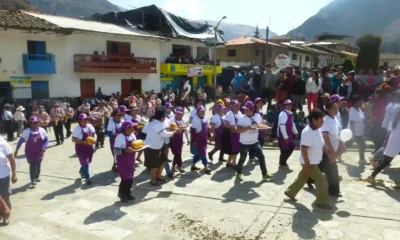 Las fiestas patronales en la provincia de Pallasca