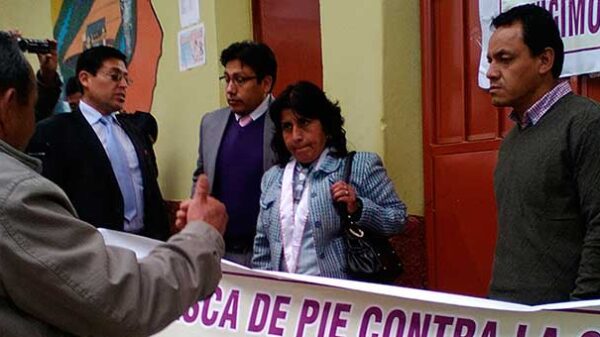 Trabajadores de Ugel Pallasca exigen destitución de Director