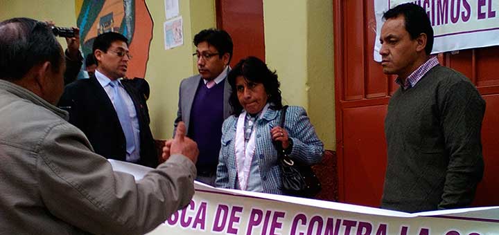 Trabajadores de Ugel Pallasca exigen destitución de Director