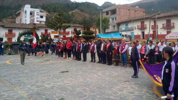 Alistan celebración del colegio Conchucos