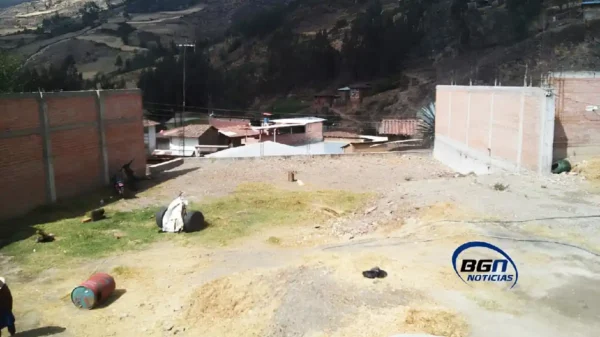 Auditorio Municipal de Conchucos, obra inconclusa investigada por la Fiscalía del Santa en el distrito de Conchucos, provincia de Pallasca, Áncash.