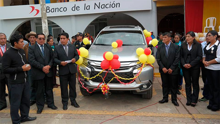 Municipalidad de Pampas, Pallasca compra camioneta para apoyo a la población.
