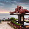 Atractivo turístico del Perú, frente al mar de Lima