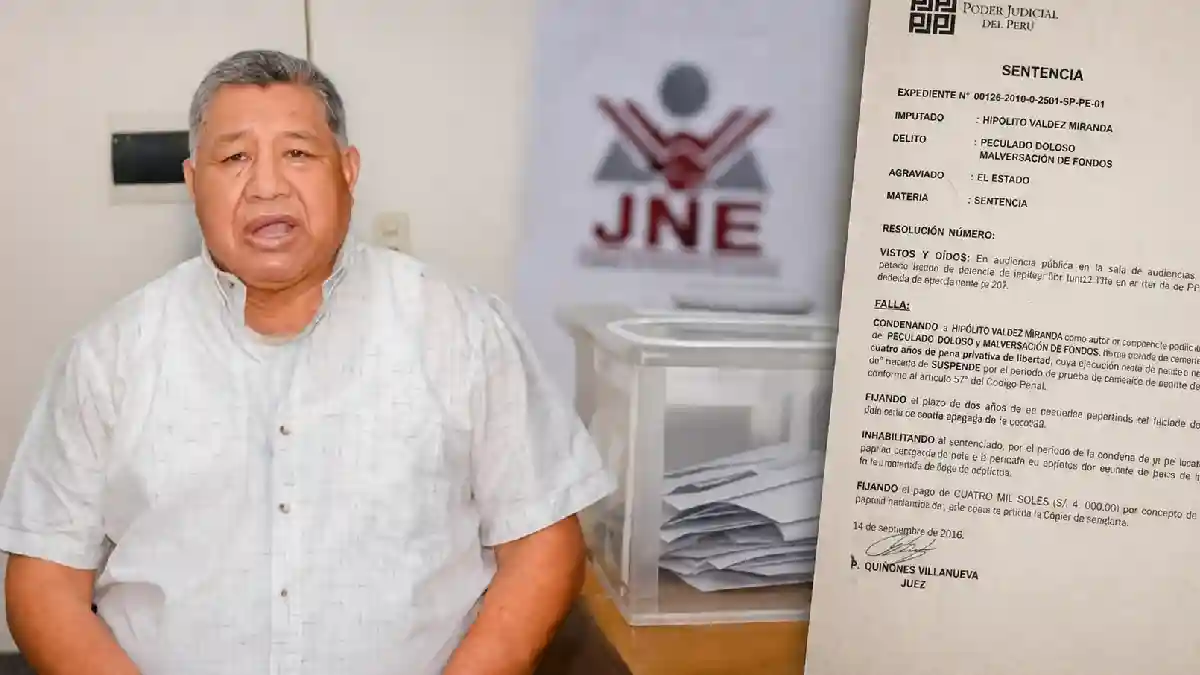 Exalcalde condenado por apropiación de fondos públicos busca volver a la alcaldía de Pallasca en las elecciones municipales.