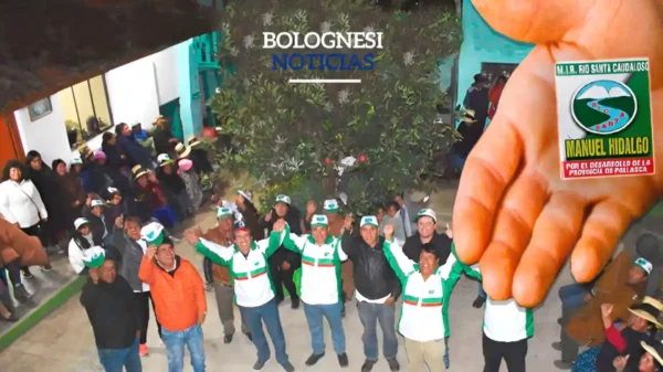 Manuel Hidalgo Sifuentes aparece en campaña política en Pallasca pese a no ser candidato en las Elecciones Regionales y Municipales 2018.