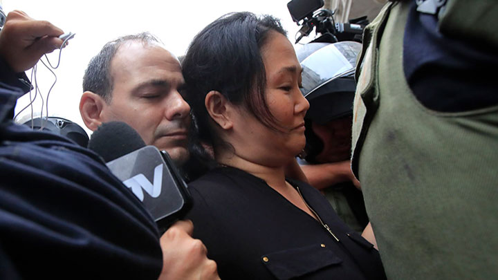 Keiko Fujimori volvió al penal de Chorrillos