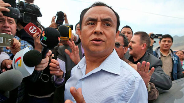 Gregorio Santos fue sentenciado e irá preso