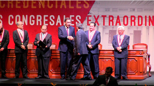 Congresistas electos de Áncash recibieron credenciales