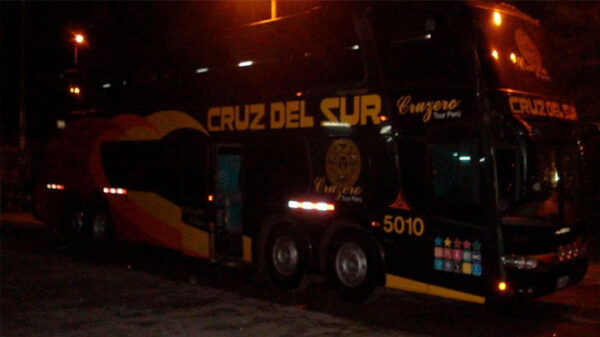 Bus de "Cruz del Sur" atropella y mata a peatón en el Santa