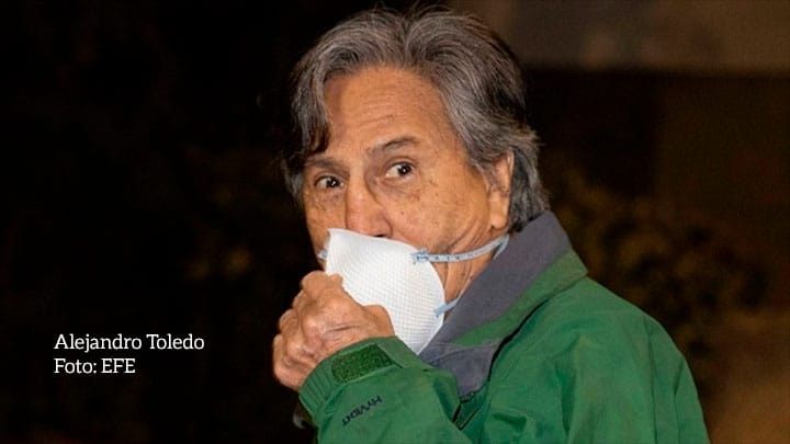 Alejandro Toledo salió de la cárcel ante riesgo de contraer coronavirus