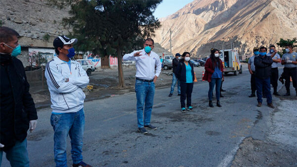 Áncash Gobernador y alcaldes de Pallasca se reunieron en Chuquicara