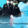 policías contagiados