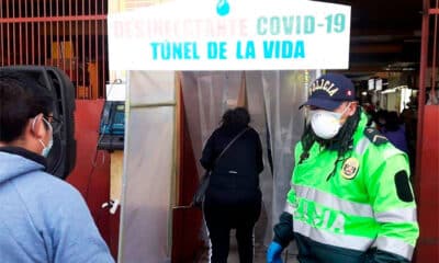 Contraloría alerta que túneles desinfectantes podrían generar riesgo en la salud