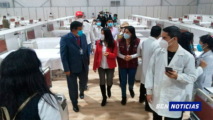 ARCC entregó hospital temporal en Huaraz para atender pacientes covid-19