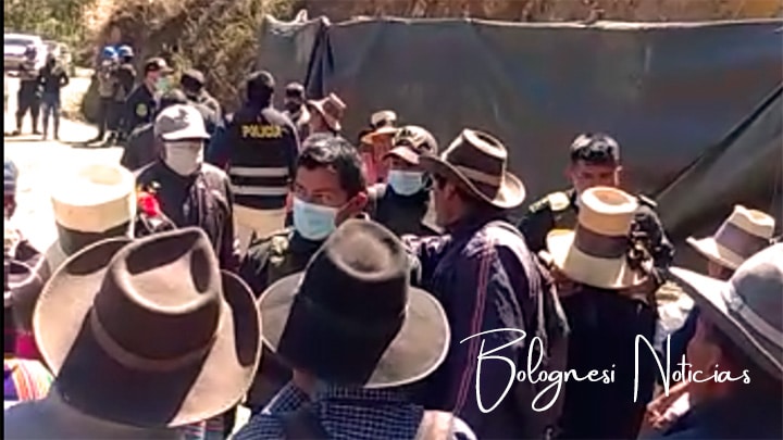 Pobladores de Llapo en Pallasca protestan por minería ilegal