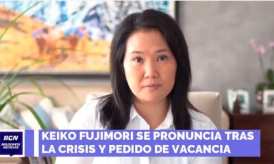 Keiko Fujimori: No existen los elementos ni los procedimientos para vacar