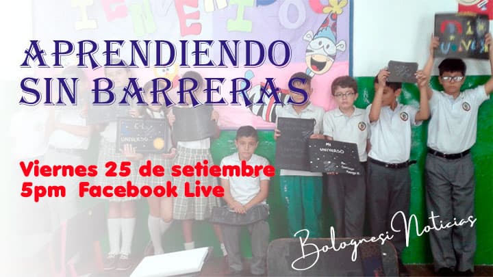 Aprendiendo Sin Barreras via Facebook Live