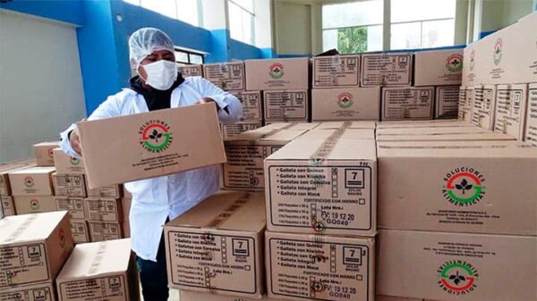 Qali Warma entrega alimentos en Pallasca