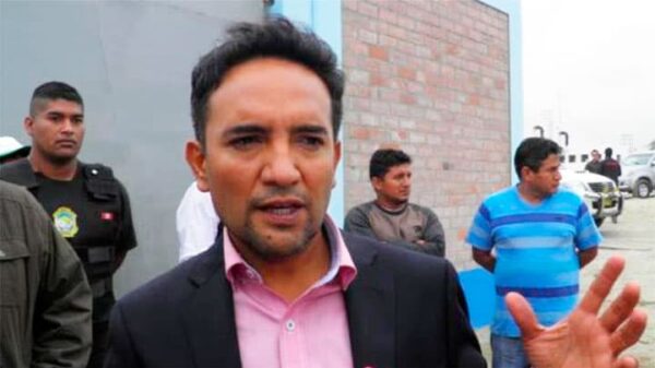 ex alcalde de Nuevo Chimbote Valentín Fernandez