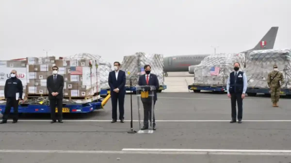 EE.UU. dona 250 ventiladores al Perú para combatir el COVID-19