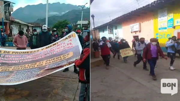 Electrificación de las riberas Marañón en Pampas Pallasca exigen pobladores