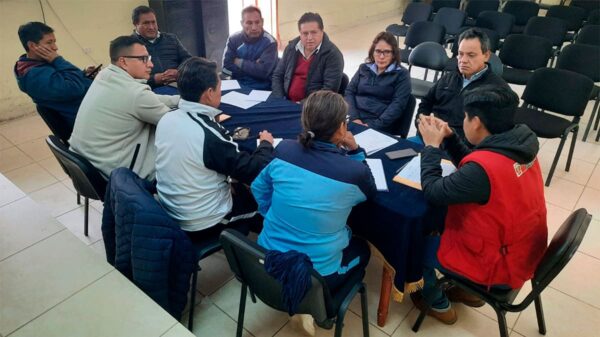 Profesores del comité evaluador de UGEL Pallasca, separados