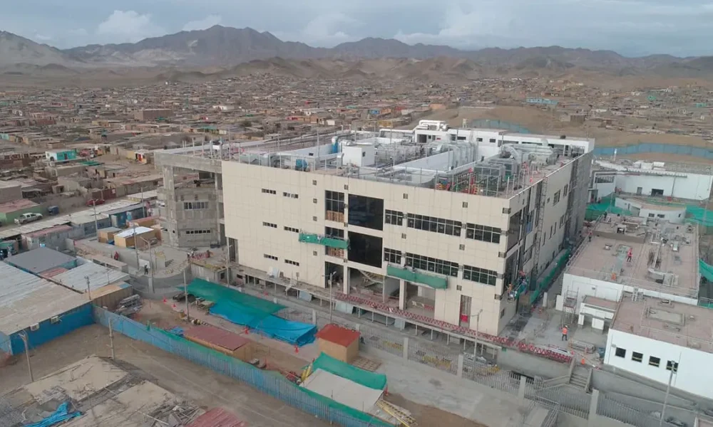 Hospital de Huarmey en Áncash al 60%