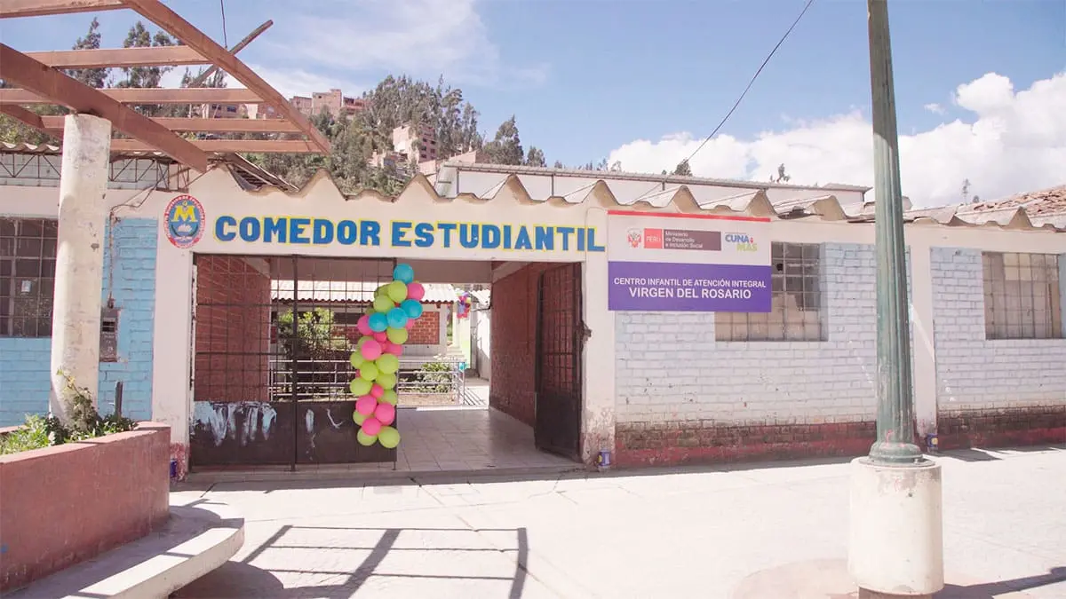 Comedor estudiantil en Huaraz, Áncash