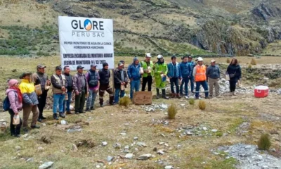 Minera «Glore Perú» desmiente que contamine aguas de «Pelagatos»