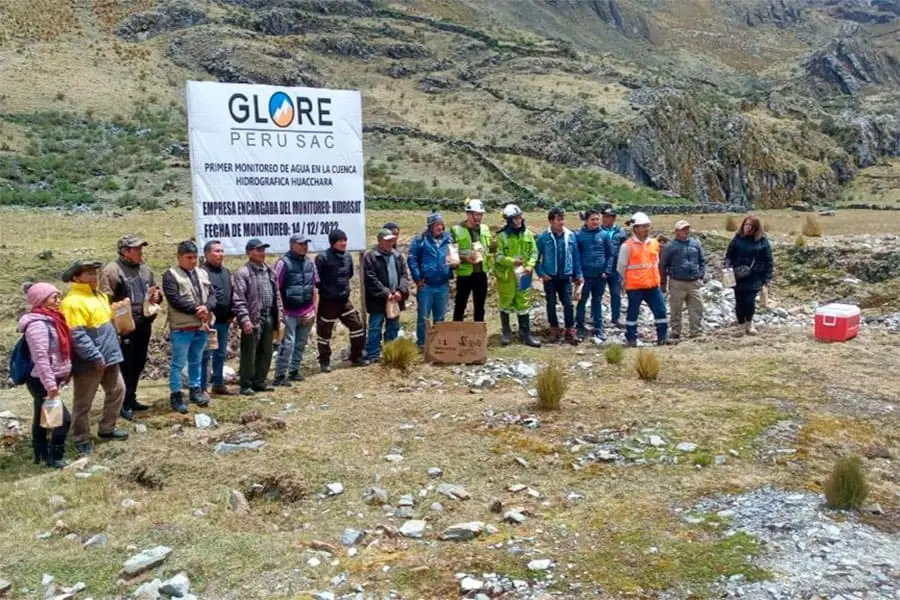 Minera «Glore Perú» desmiente que contamine aguas de «Pelagatos»