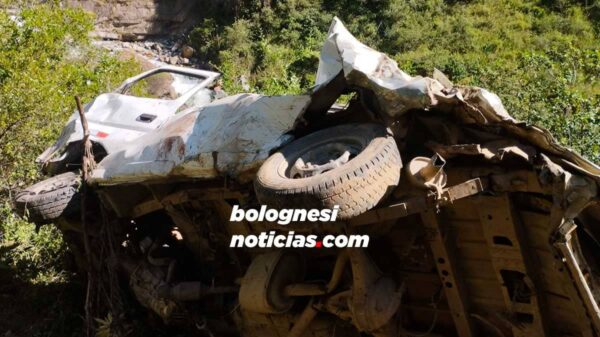 Minivan se vuelca y mueren 11 personas