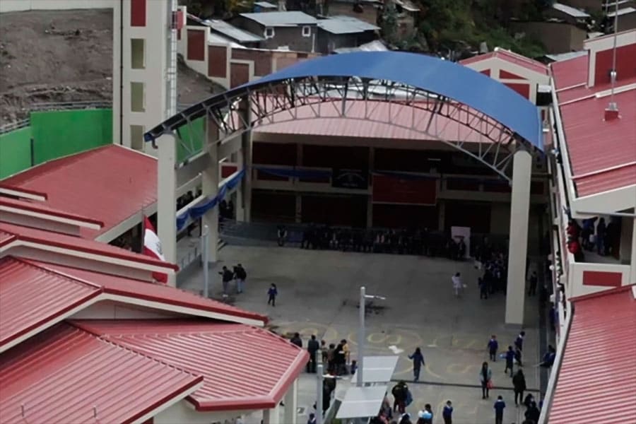 Inauguran moderno colegio en Huallanca, Áncash