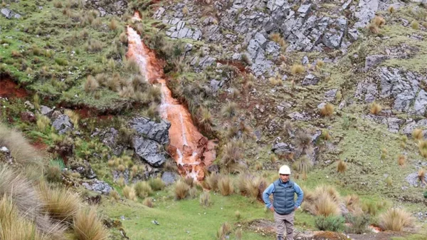 Pasivos ambientales mineros en Áncash.