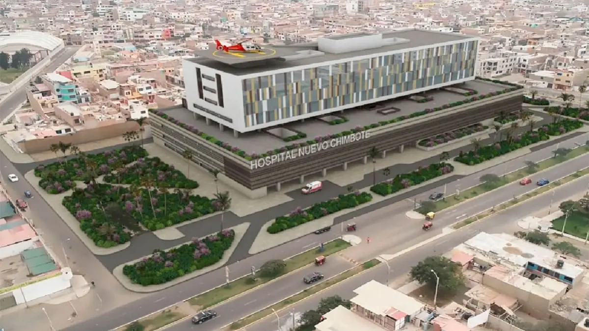 Nuevo hospital EsSalud en Chimbote