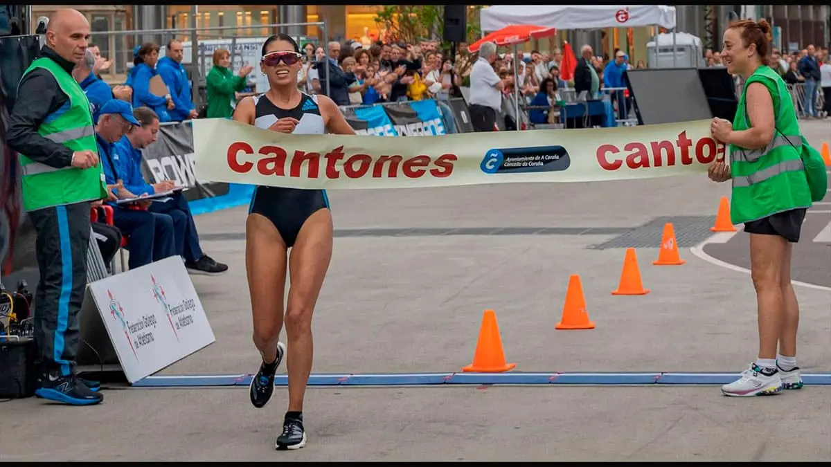 La bicampeona mundial de marcha Kimberly García estará en los Juegos Olímpicos París 2024