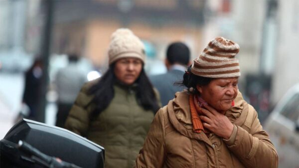 Bajas temperaturas en la sierra de Áncash