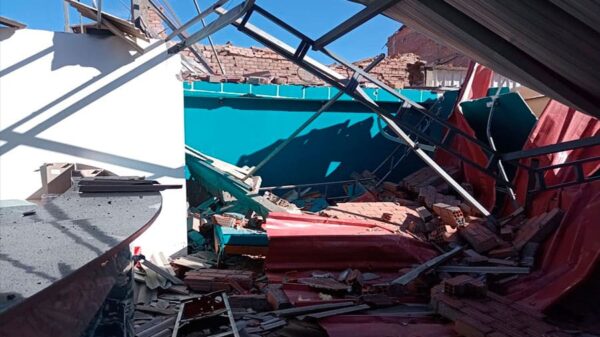 Explosión de sauna deja dos heridos en Caraz