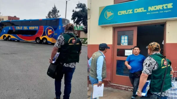 Cruz del Norte multada por tener buses antihigiénicos