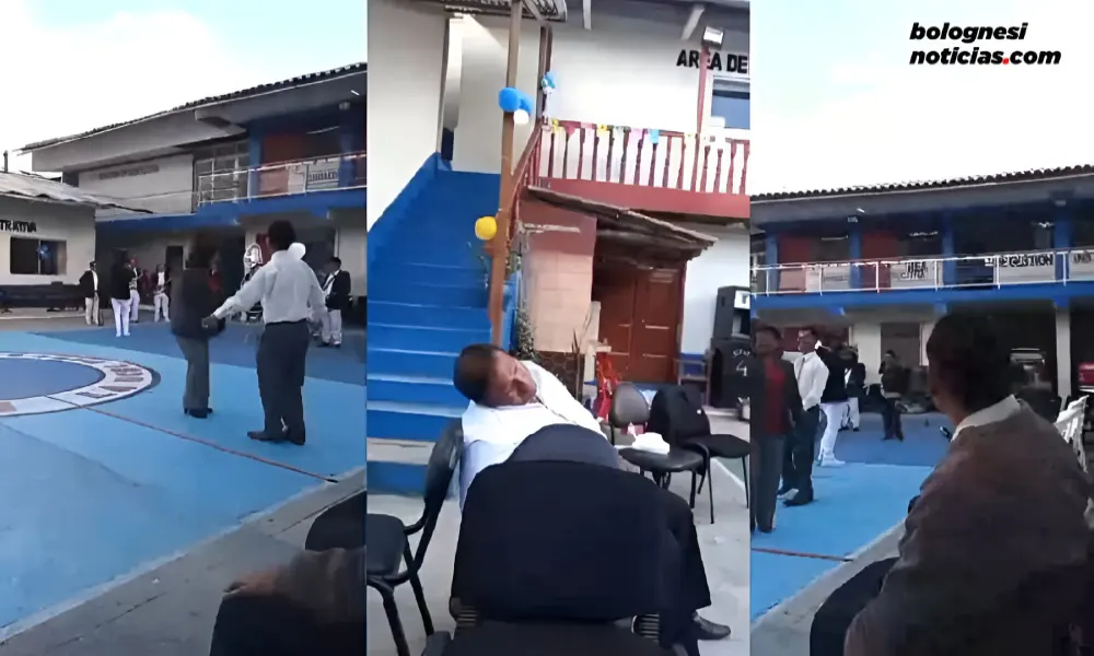 Indignación en Pallasca: Estuardo Díaz Robles encontrado ebrio en actividad oficial