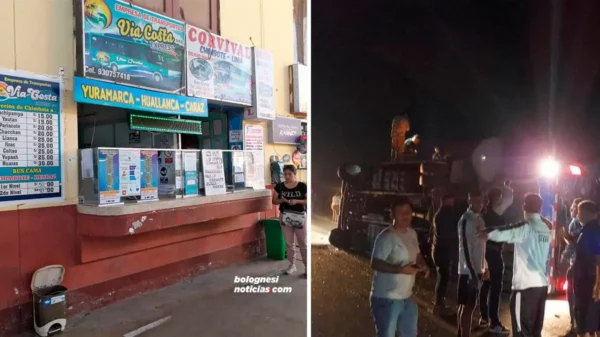 Fatal accidente en vía Casma - Huaraz