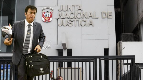 Fiscal destituido por la Junta Nacional de Justicia (JNJ)