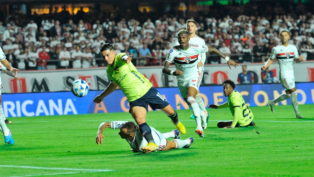 Liga a semifinales de la Copa Sudamericana 2023