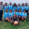 I.E. Santo Domingo de Guzmán campeona en fútbol femenino