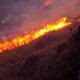 Incendio forestal en Llapo, Pallasca