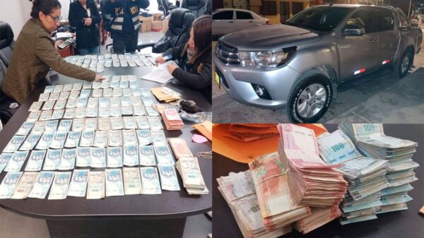 Incautan bienes por presunto lavado de activos