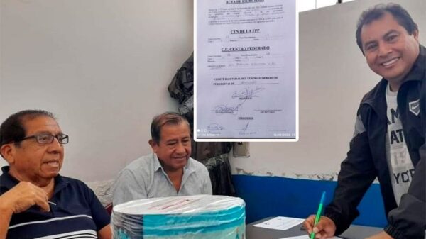 Santos Paredes Garcia nuevo presidente de la Federación de Periodistas del Perú -Chimbote