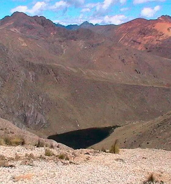 Sierra Azul, represará lagunas de Jimbe, en Áncash