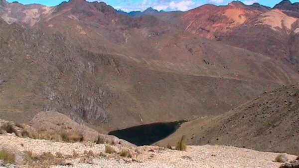 Sierra Azul, represará lagunas de Jimbe, en Áncash