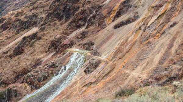 Pasivos mineros contaminan el agua en Huaraz, Áncash